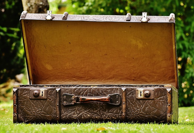 starý kufr