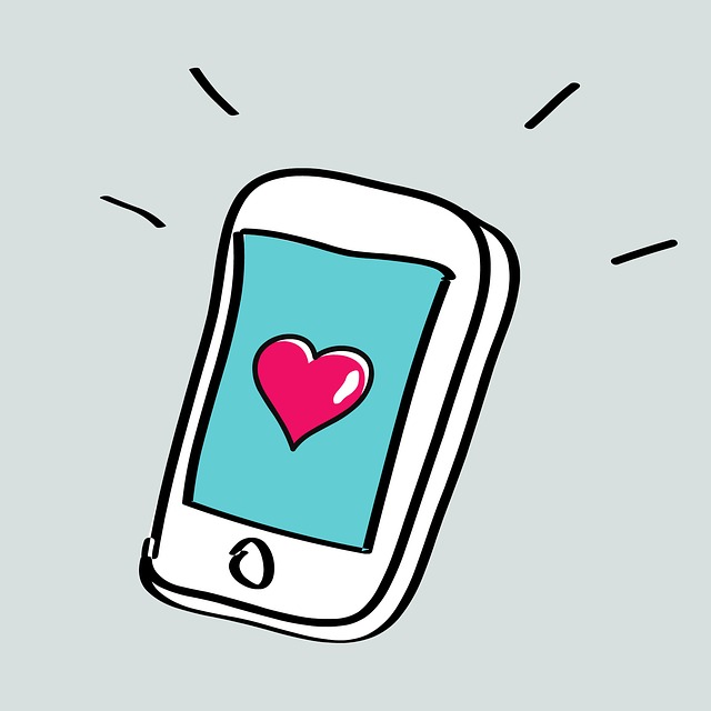 mobilní telefon jako srdcová záležitost